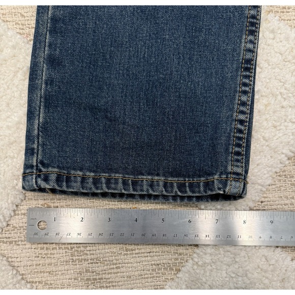 Levis 511 Jeans Slim Fit Medium Wash Denim Mens 38x30 Blue - Picture 5 of 7